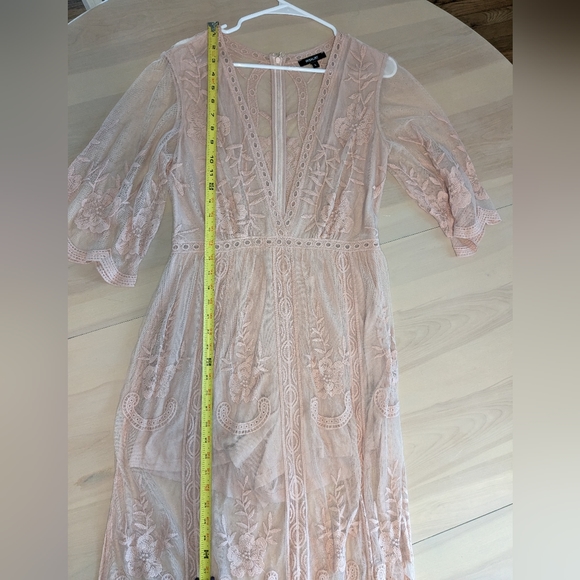 Blush maxi lace dress - Picture 4 of 4